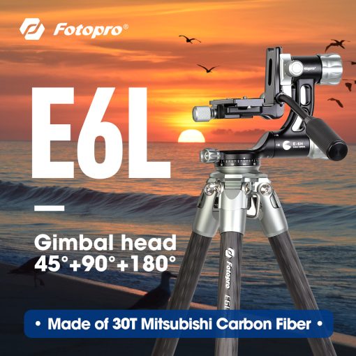 Fotopro E6L Eagle Series Gimbal head tripod - Image 2