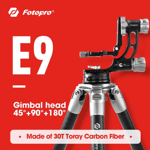 Fotopro E9 Eagle Series Gimbal head tripod - Image 2