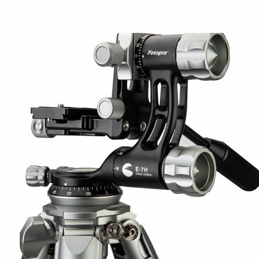 Fotopro E7 Eagle Series Gimbal head tripod - Image 4