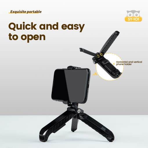 SY-101 Pocket Mobile Tripod - Image 14