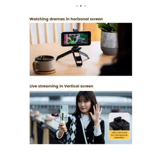 SY-101 Pocket Mobile Tripod - Image 12