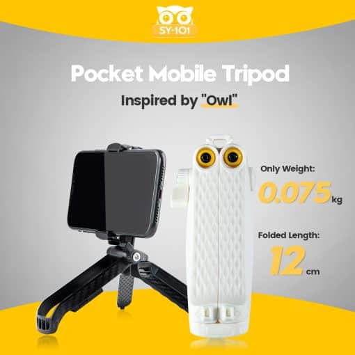 SY-101 Pocket Mobile Tripod - Image 3