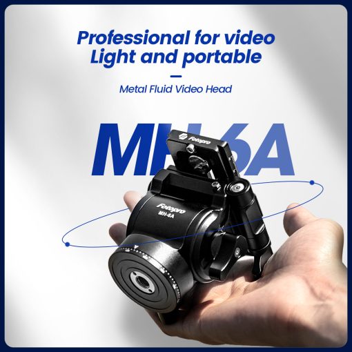 Metal Fluid Video Head MH-6A - Image 2