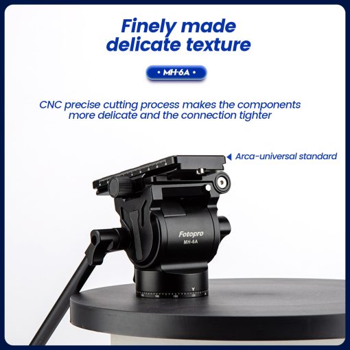 Metal Fluid Video Head MH-6A - Image 9