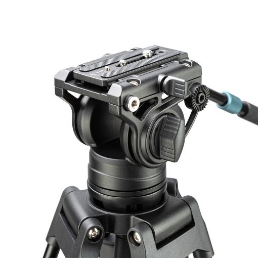 Heavy-Duty Fluid head video tripod DV-3A - Image 8