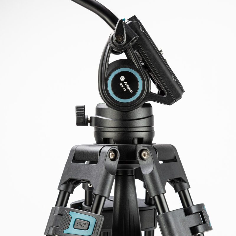 HeavyDuty Fluid head video tripod DV3A Fotopro