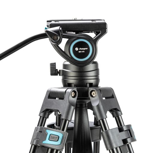 Heavy-Duty Fluid head video tripod DV-3A - Image 3