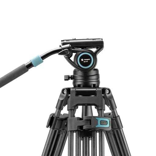 Heavy-Duty Fluid head video tripod DV-3C - Image 9