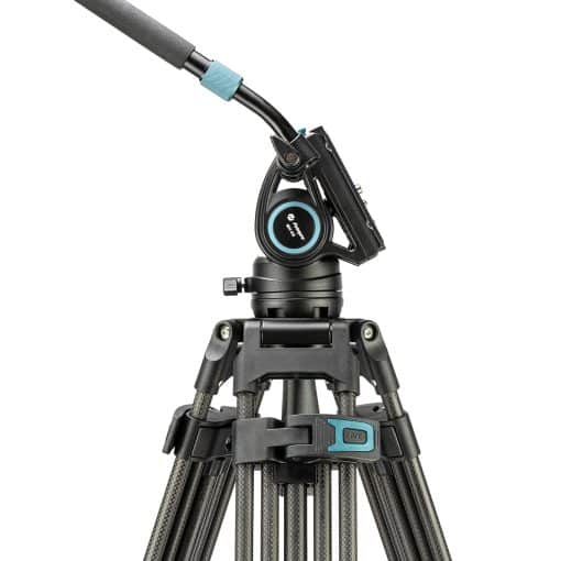 Heavy-Duty Fluid head video tripod DV-3C - Image 10
