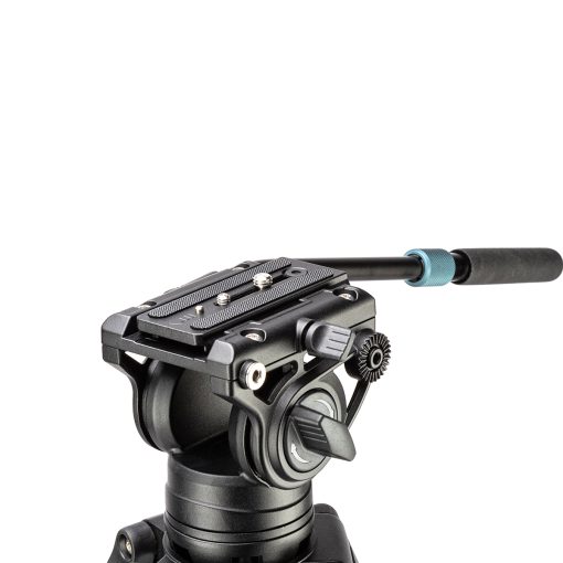 Heavy-Duty Fluid head video tripod DV-3C - Image 14
