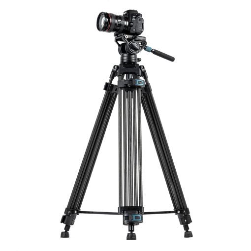 Heavy-Duty Fluid head video tripod DV-3C - Image 5