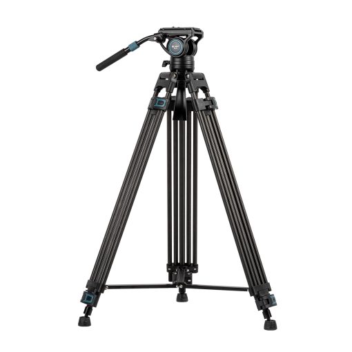 Heavy-Duty Fluid head video tripod DV-3C