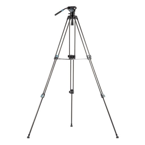 Heavy-Duty Fluid head video tripod DV-3C - Image 3