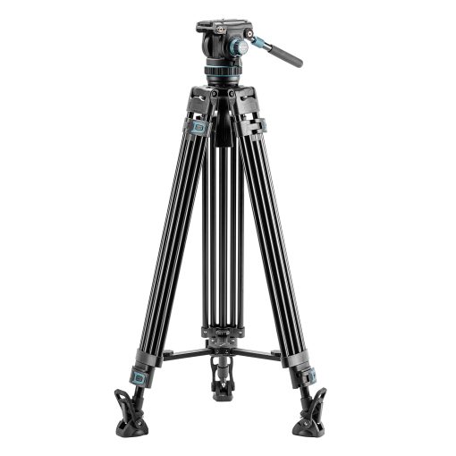 Heavy-Duty Fluid head video tripod DV-5A - Image 2