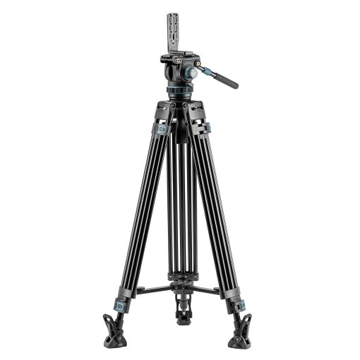 Heavy-Duty Fluid head video tripod DV-5A - Image 12