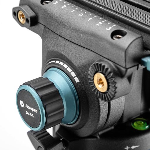 Heavy-Duty Fluid head video tripod DV-5A - Image 13
