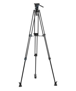 Heavy-Duty Fluid head video tripod DV-5A