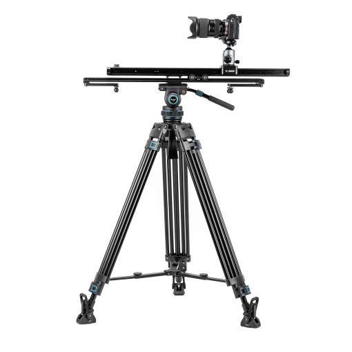 Heavy-Duty Fluid head video tripod DV-5A - Image 14