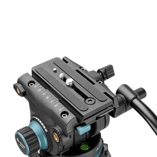 Heavy-Duty Fluid head video tripod DV-5A - Image 4