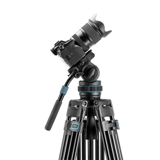 Heavy-Duty Fluid head video tripod DV-5A - Image 9