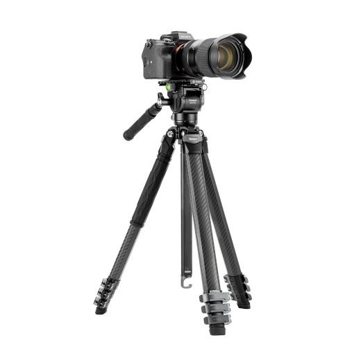 Origin Plus Heavy-duty fluid head video tripod - Image 3