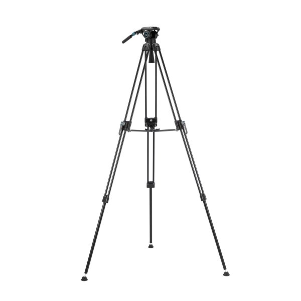 DV-3A Pro Heavy-Duty Fluid head video tripod - Image 3