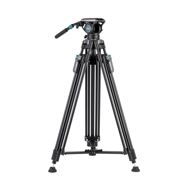 DV-3A Pro Heavy-Duty Fluid head video tripod