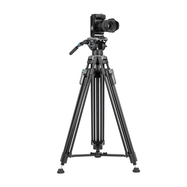 DV-3A Pro Heavy-Duty Fluid head video tripod - Image 10
